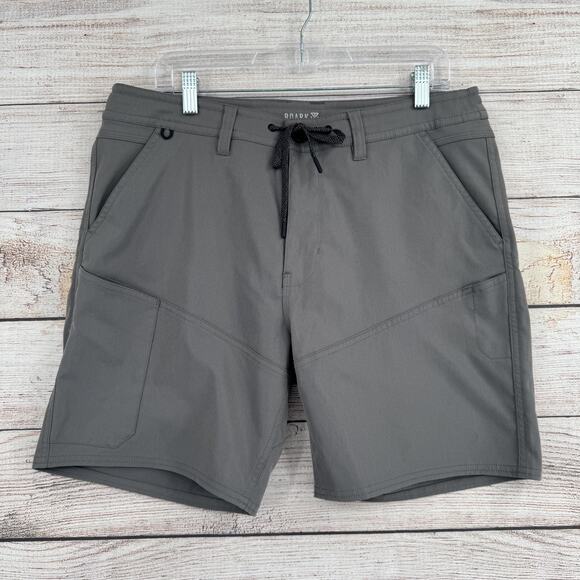 Roark Shorts Mens Large Layover 2.0 Stretch Casual Outdoor Hiking Drawstring - Picture 1 of 6